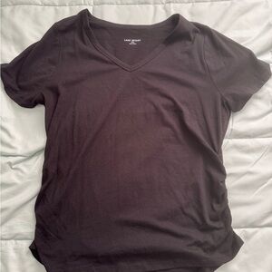 Lane Bryant Black V-Neck Women's Top